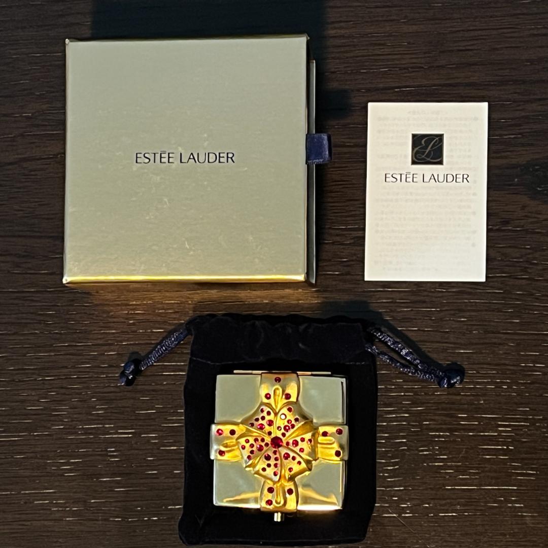 ESTEE LAUDER　エスティローダー　メタルコンパクト　箱備品付き5