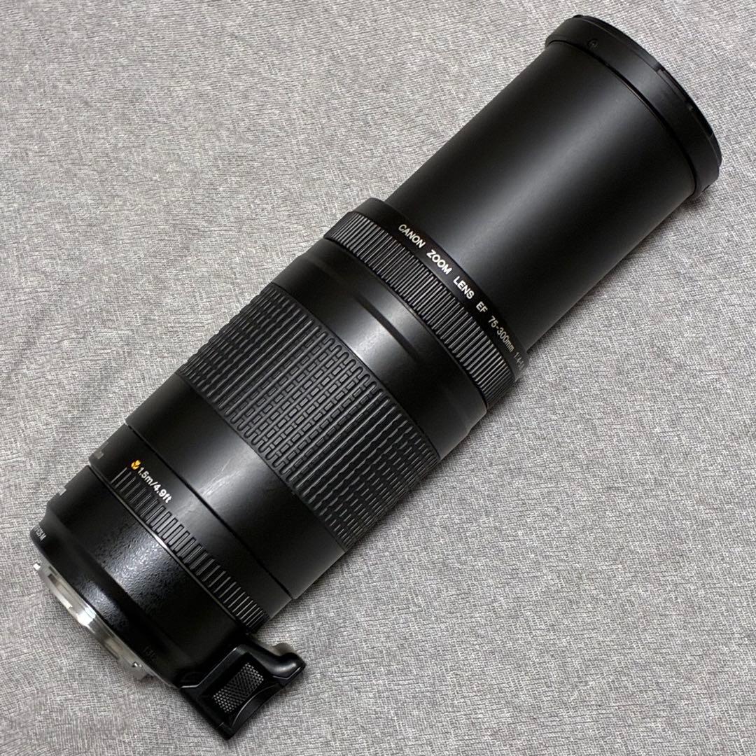⭐️美品⭐️Canon EF 75-300 II & EF-EOS M アダプター