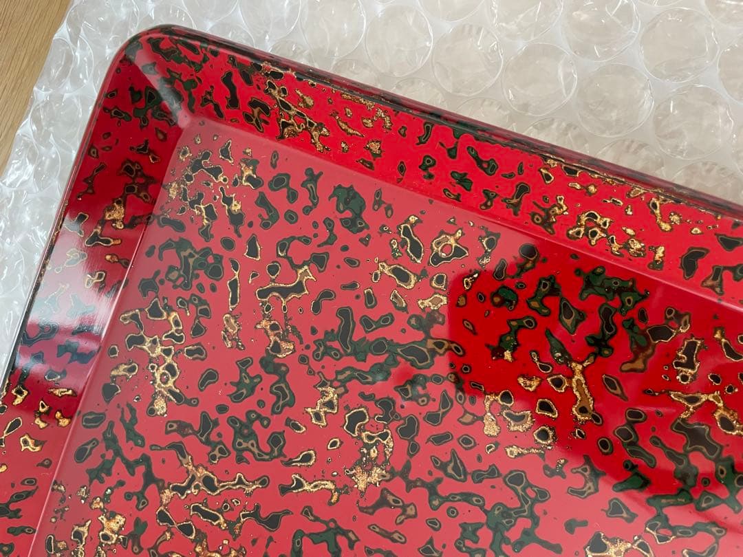 津軽塗　お盆