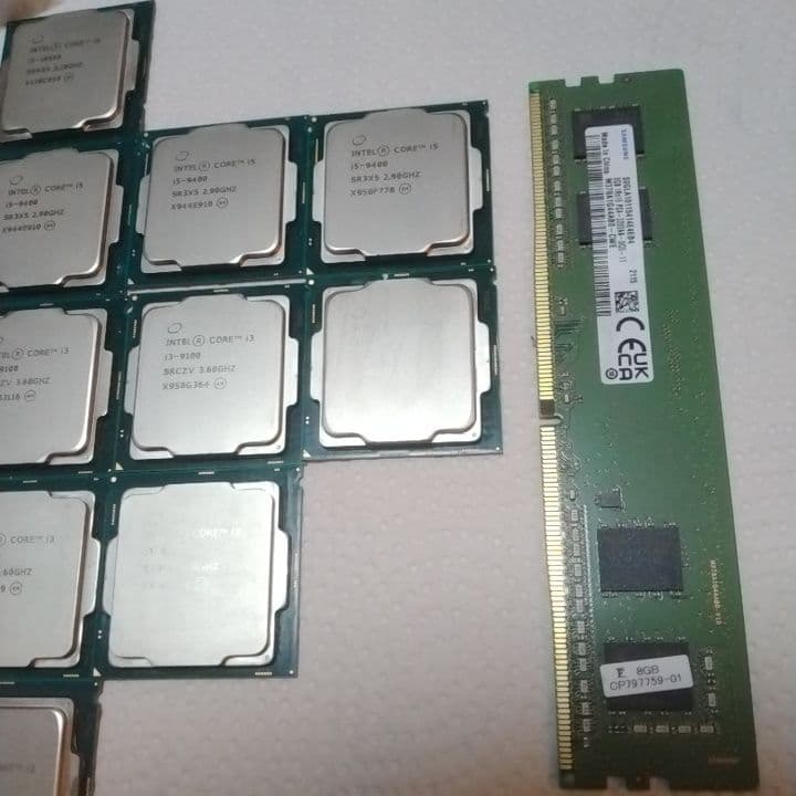 Intel CPU i5-10500他　計10枚