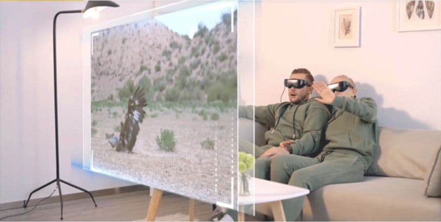 キ*ィ様 ★特価★3Dヘッドマウントディスプレイ！大画面映像！