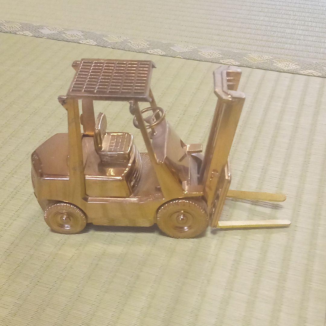 昭和レトロ　シガレットケース？　トヨタ　フォークリフト　車