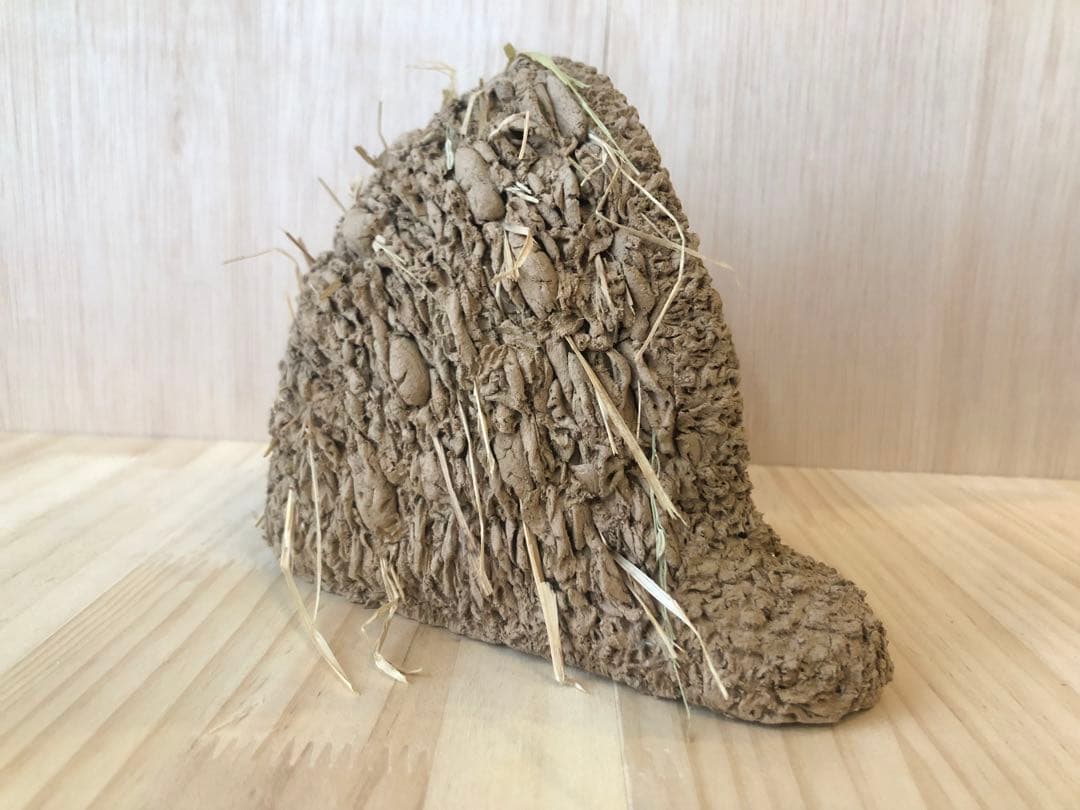 ツバメの人工巣　壁付け用タイプ板貼り付き　新品・未使用品　26-B-5