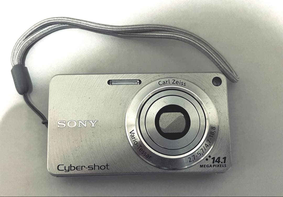 Sony Cyber-shot DSC-W350 シルバー コンデジ カメラ