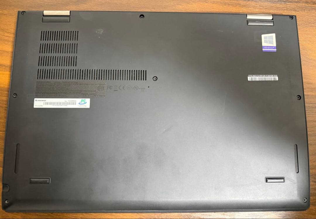Windowsノート本体 ThinkPad X1 Yoga 2017 20JECTO1WW