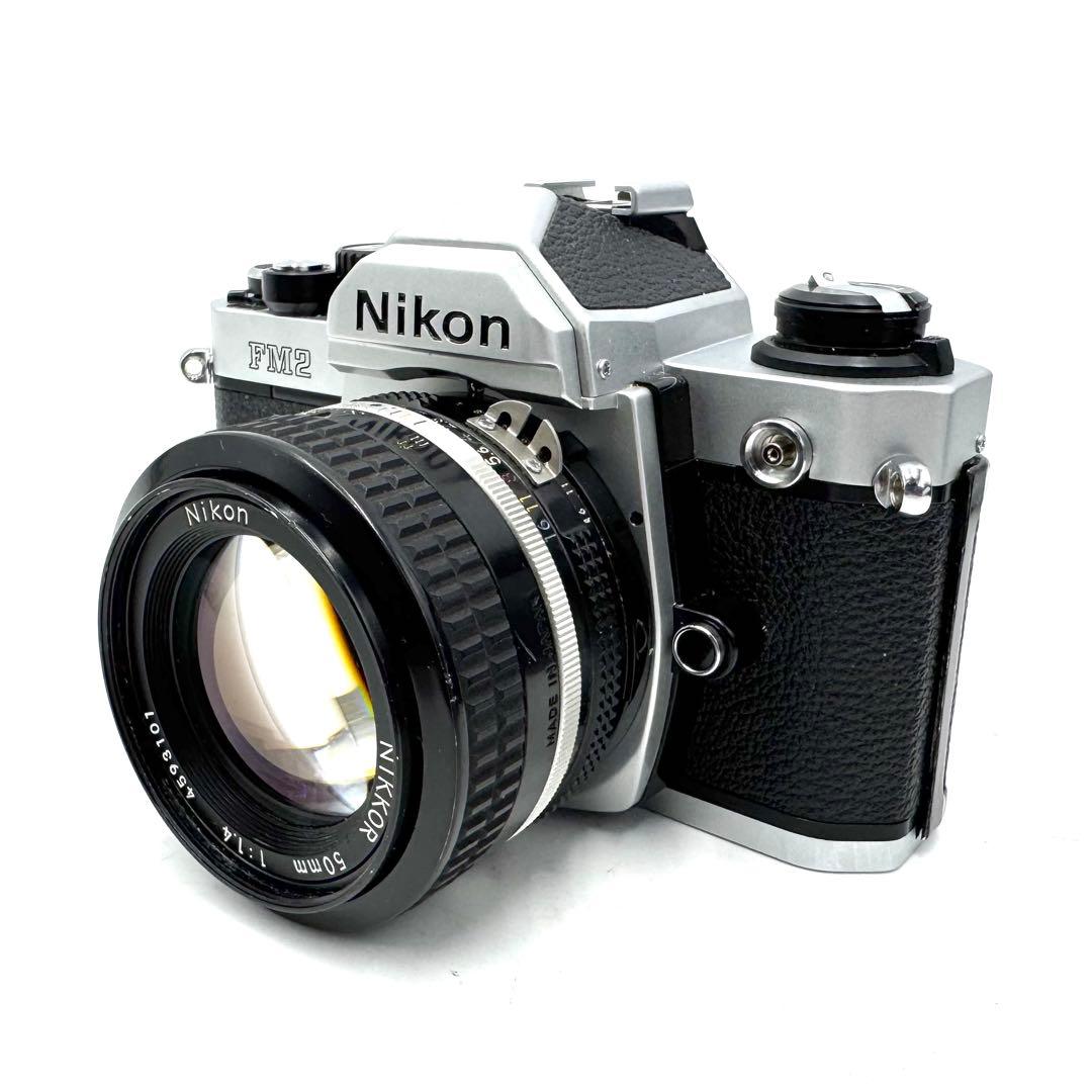 ❁後期型！動作良好❁Nikon New FM2 & Ai 50mm F1.4