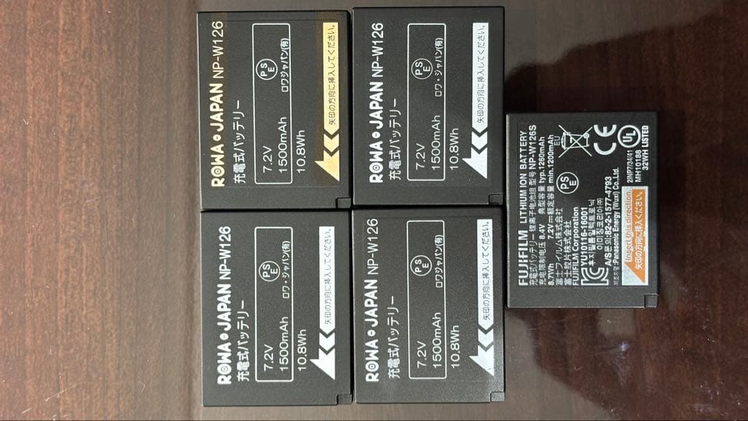 富士フイルム　X-H1 バッテリー5本付き