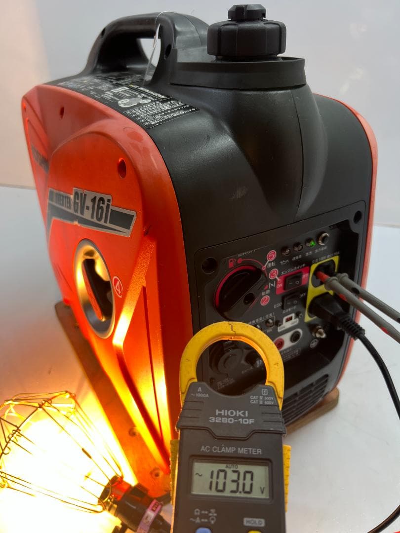 KOSHIN 工進 インバーター発電機 GV-16i ♪ 動作良好♪ 82K5