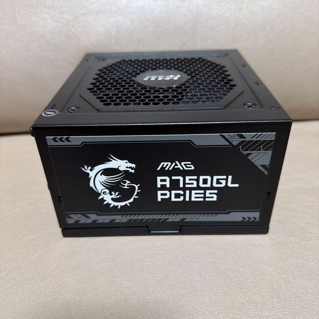 MSI MAG A750GL PCIEs 750W 電源ユニット