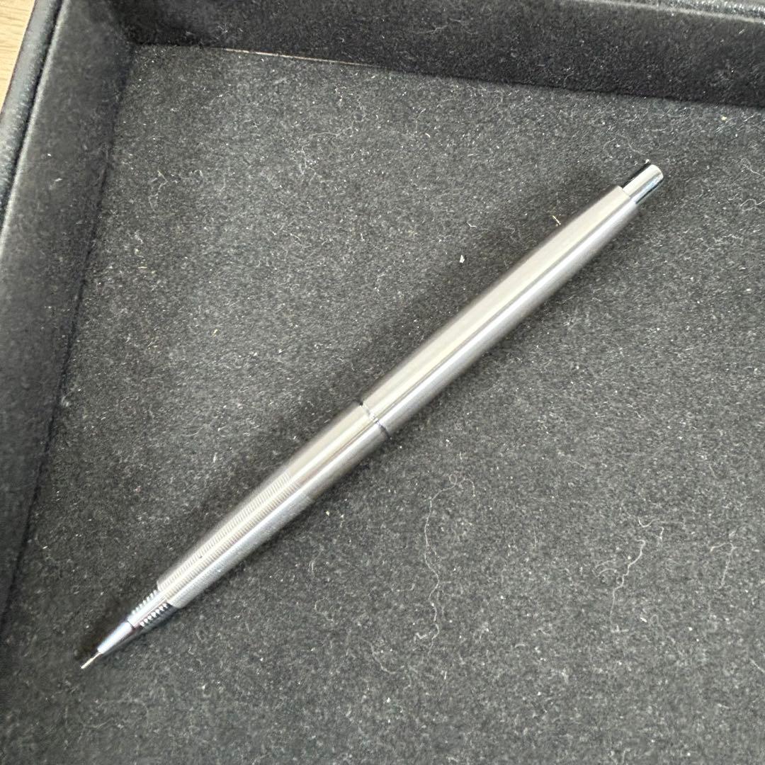 【美品】PILOT パイロット シャーペン シルバー 箱付き B407