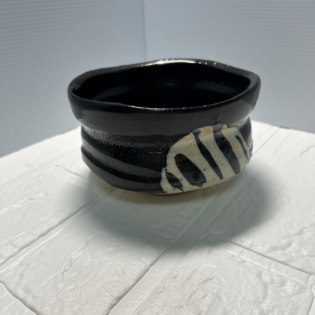 【3連休SALE価格】佐藤重造　黒織部　茶道