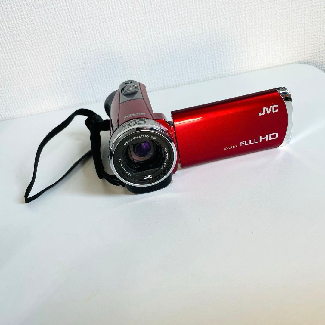 JVC Everio GZ-E880-RフルHD ビデオカメラ 本体