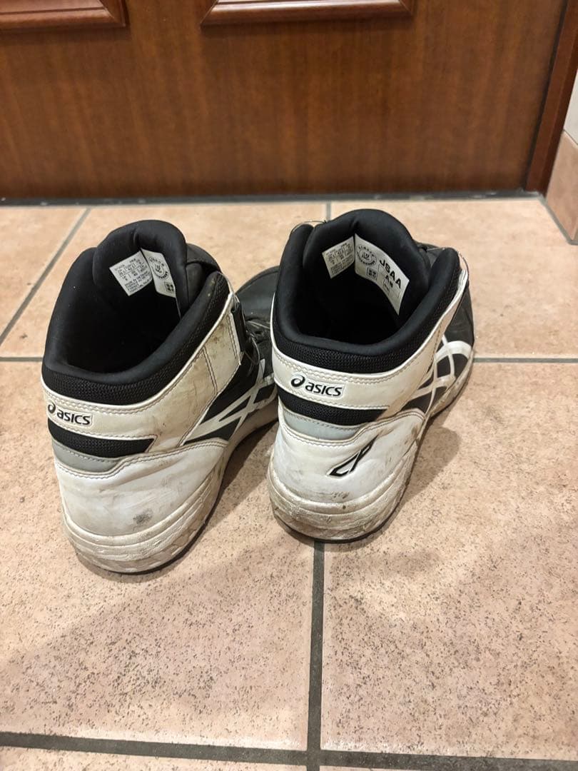 asics BOAシステム 安全靴 黒/白