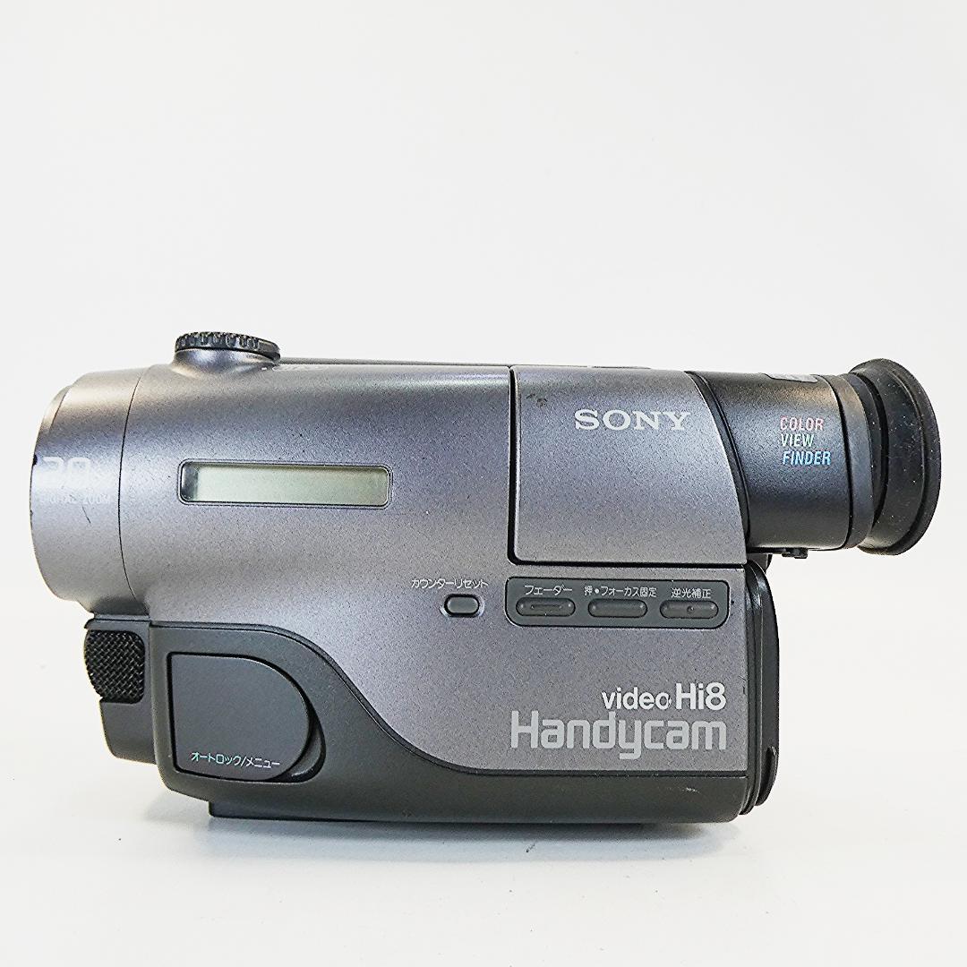 ソニーCCD-TR11【動作良好】VideoHi8 ビデオカメラ　ダビングに最適