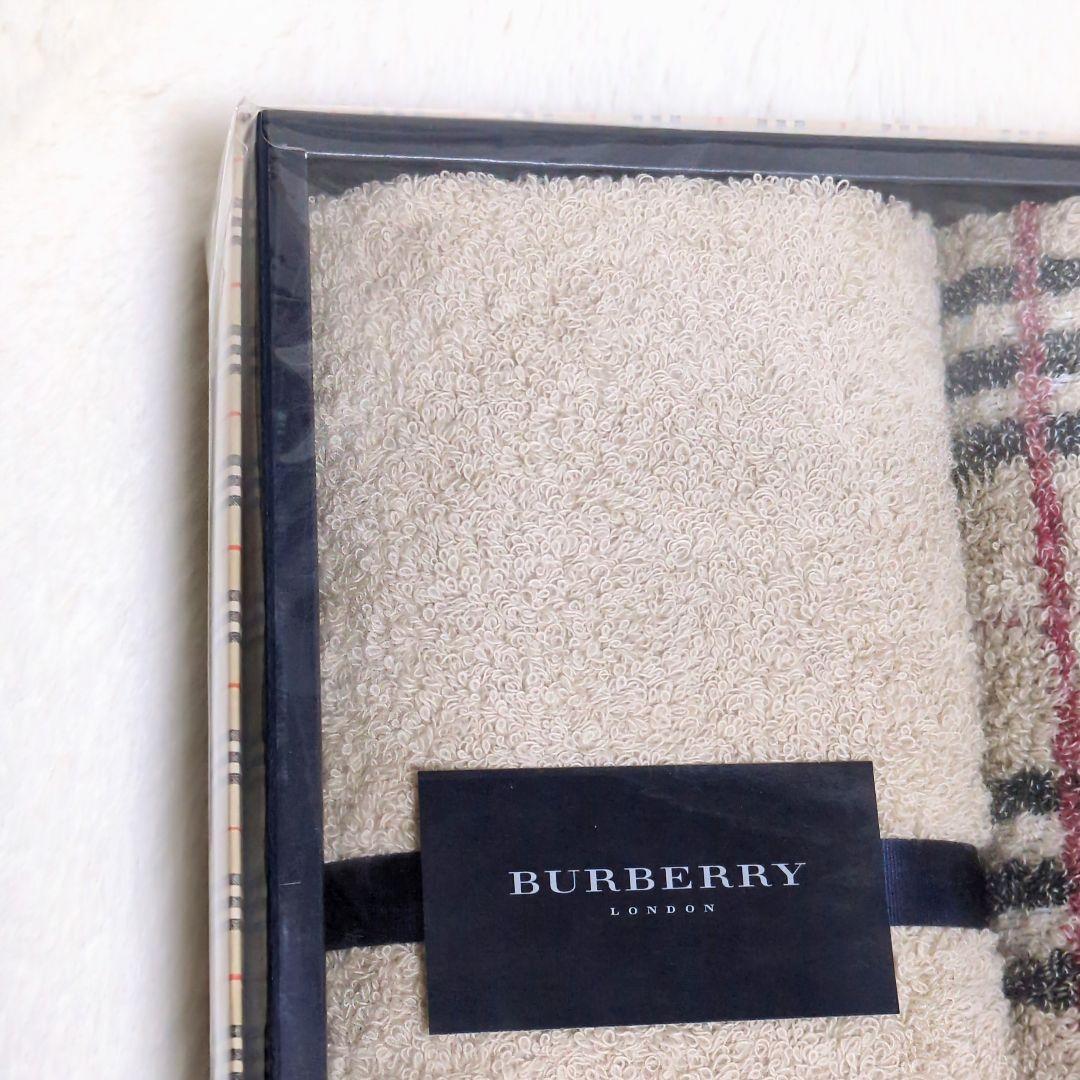 新品未使用★Burberry バーバリー★フェイスタオル3枚セット 箱なし