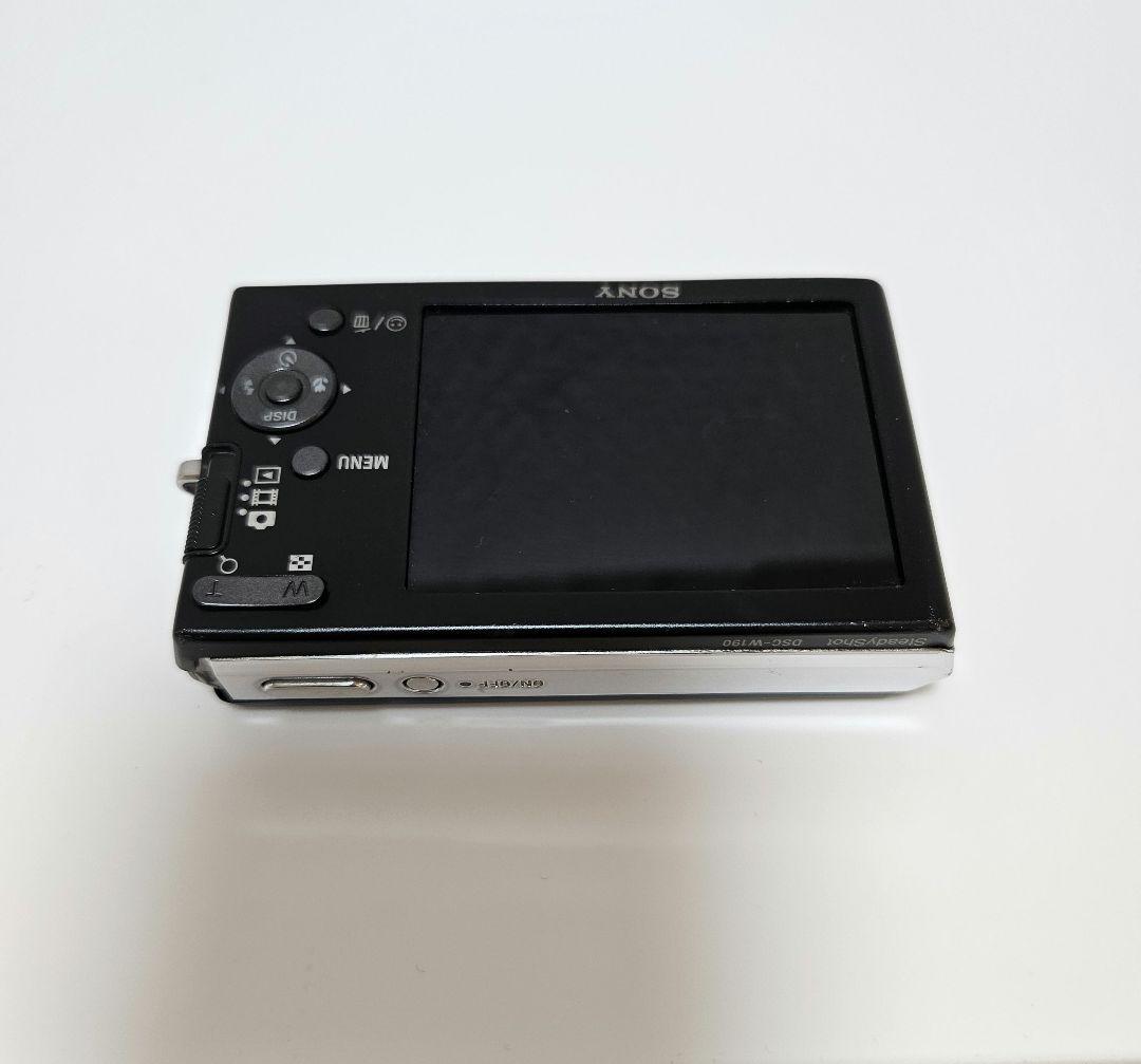 ✨SONY Cyber−Shot DSC-W190 デジカメ 黒 純正バッテリー