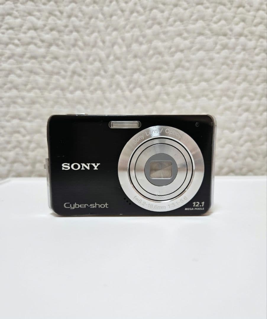 ✨SONY Cyber−Shot DSC-W190 デジカメ 黒 純正バッテリー