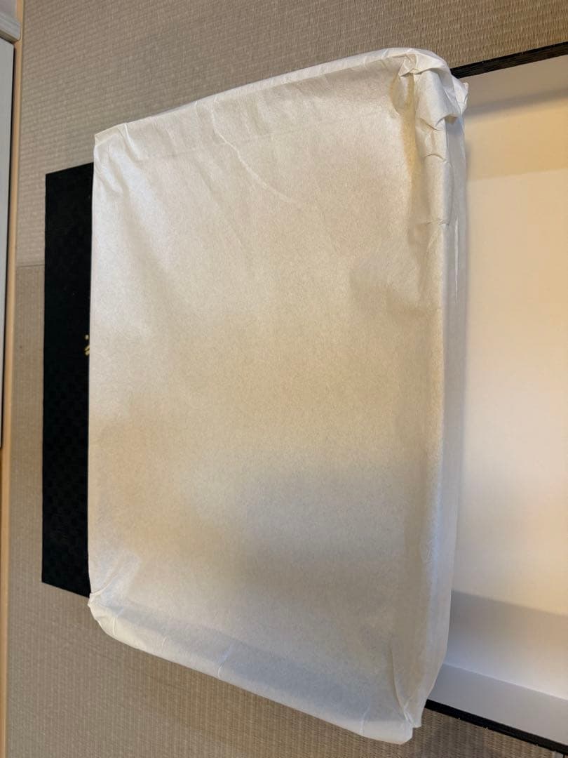 【新品★未使用】黒の漆器盆 専用箱付き