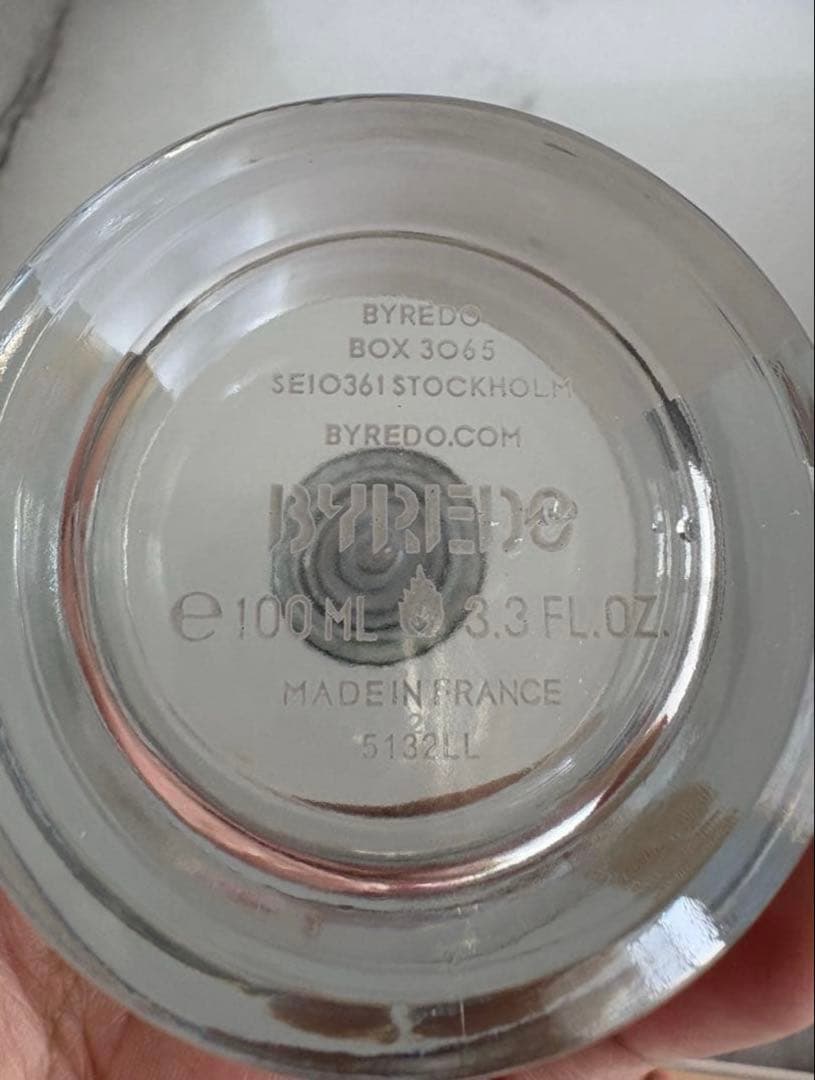 「新品」BYREDO BLANCHE Parfumバイレード100ml