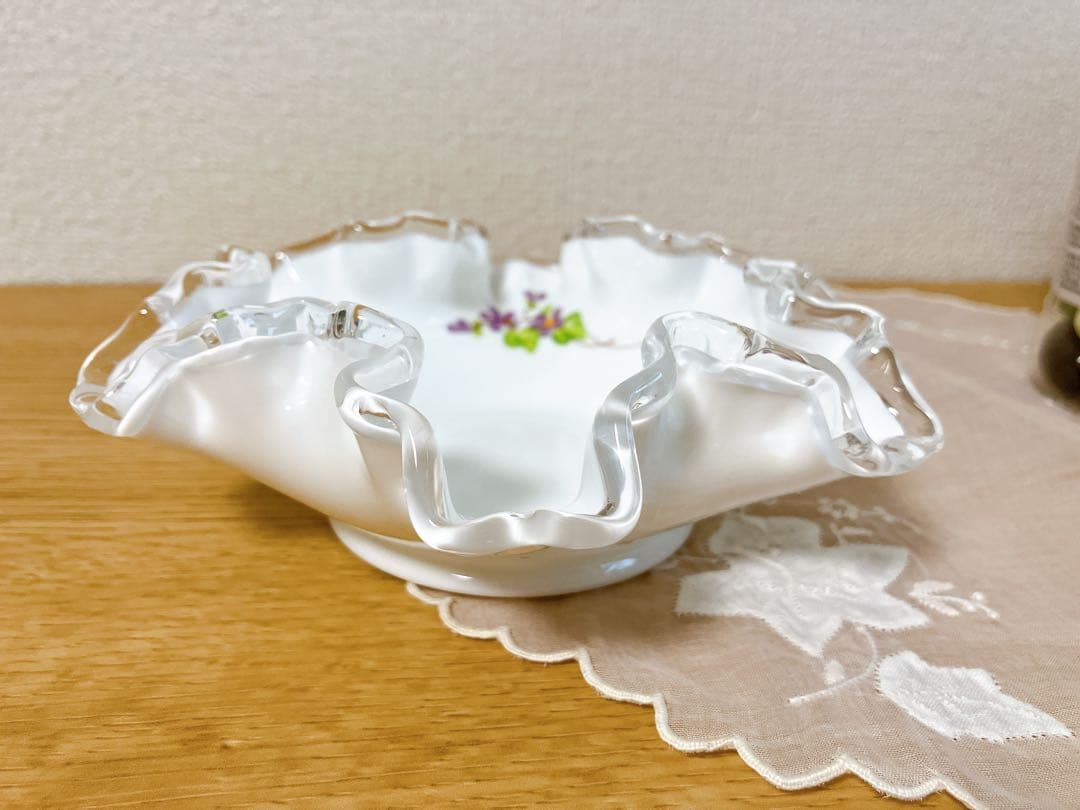 Fenton フェントン シルバークレスト ボウル / 小物入れ