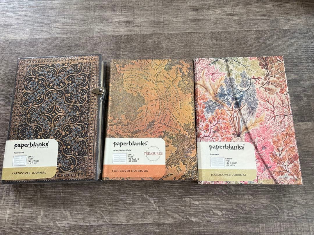 paperblanks ノート 3冊セット