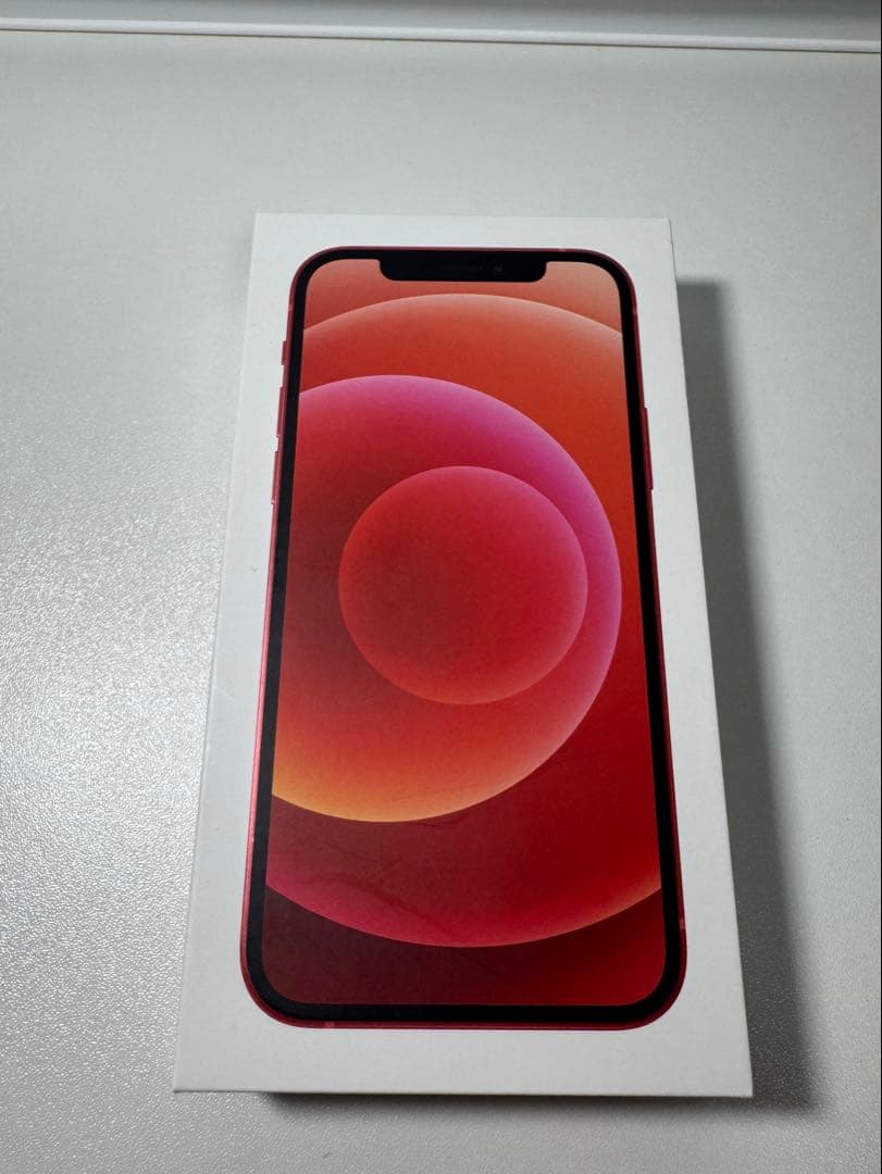 【美品】iPhone12 128GB レッド SIMフリー 箱あり 動作確認済み