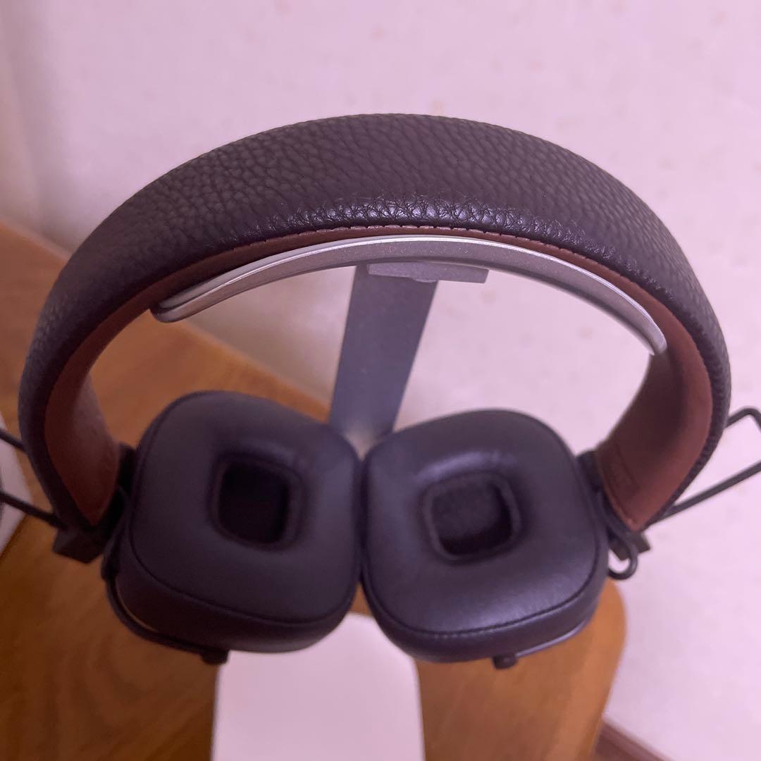 美品　Marshall ワイヤレスヘッドフォン ブラウン