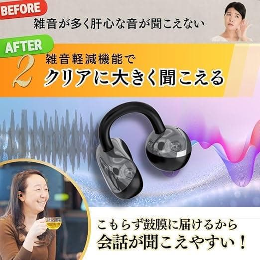 【MIMIKKO みみっこ 集音器 】クリップ 集音器 空気伝導