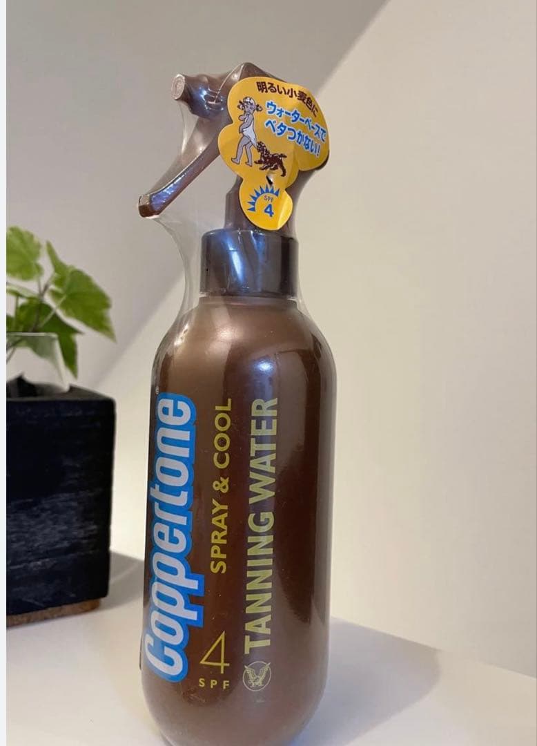 Coppertone TANNING WATER SPF4 スプレー