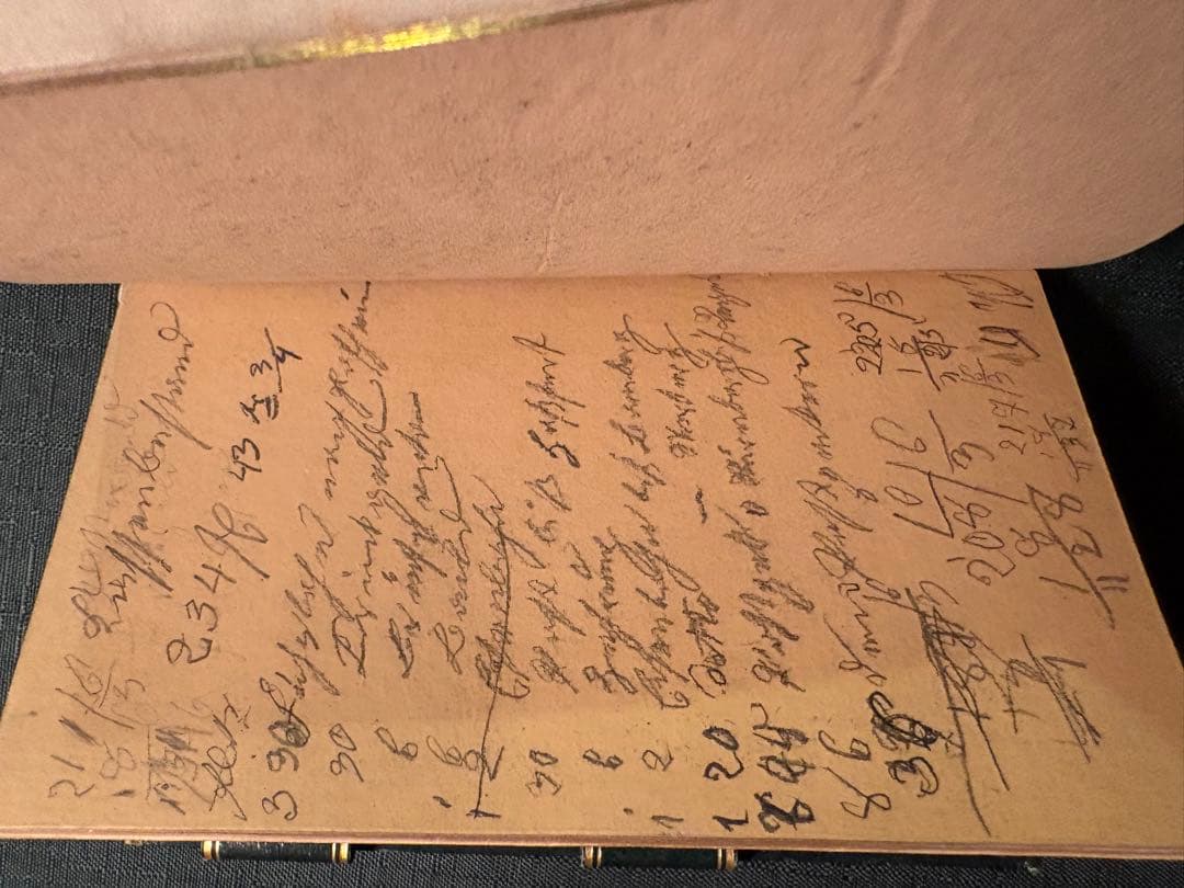 アンティーク、プチポワン（Petit Point）の手帳1820-1830頃製作