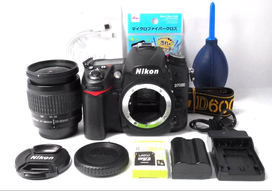 高速連写＆高画質✨ニコン D7000✨一眼レフカメラ✨入門セット✨入学式 運動会