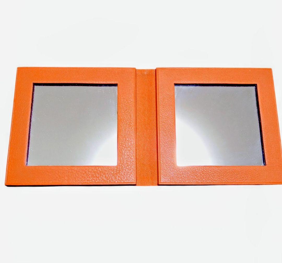 【極美品】エルメス HERMES GINZA 2001コンパクトミラー フランス