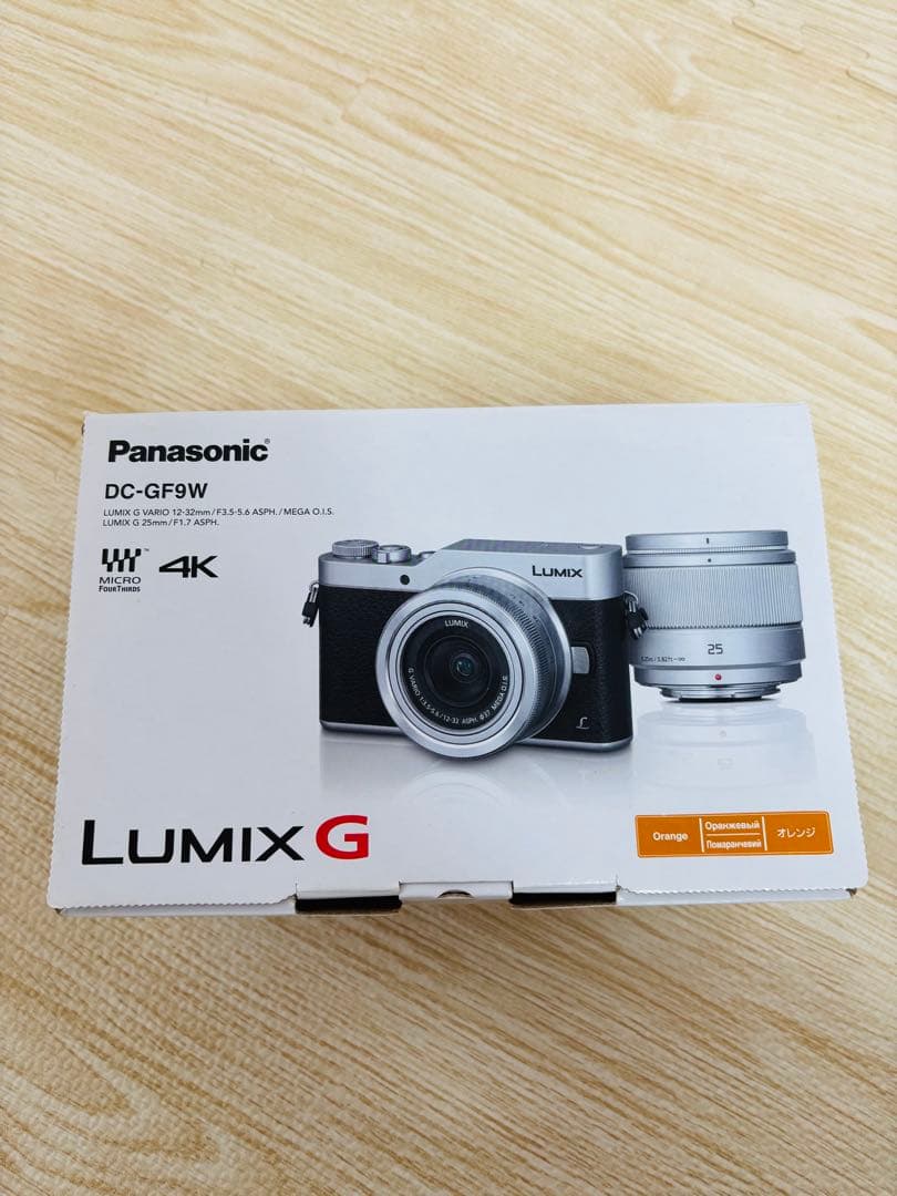 LUMIX DC-GF9W ダブルレンズキット オレンジ