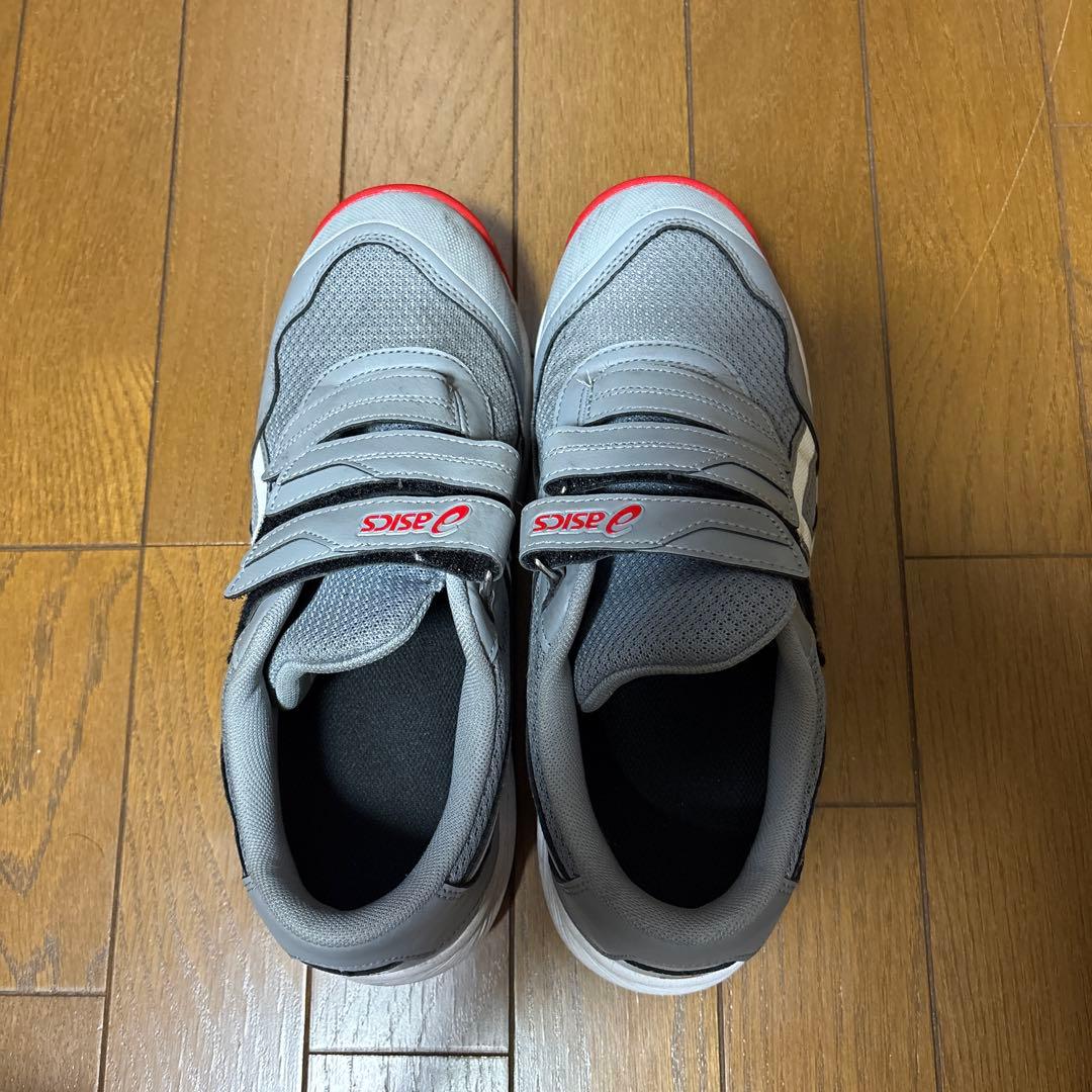 ASICS 安全靴 ベルクロ グレー