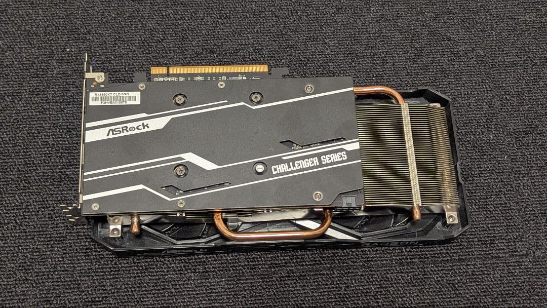 グラフィックボード・グラボ・ビデオカード ASRock RX6650XT-CLD 8G0