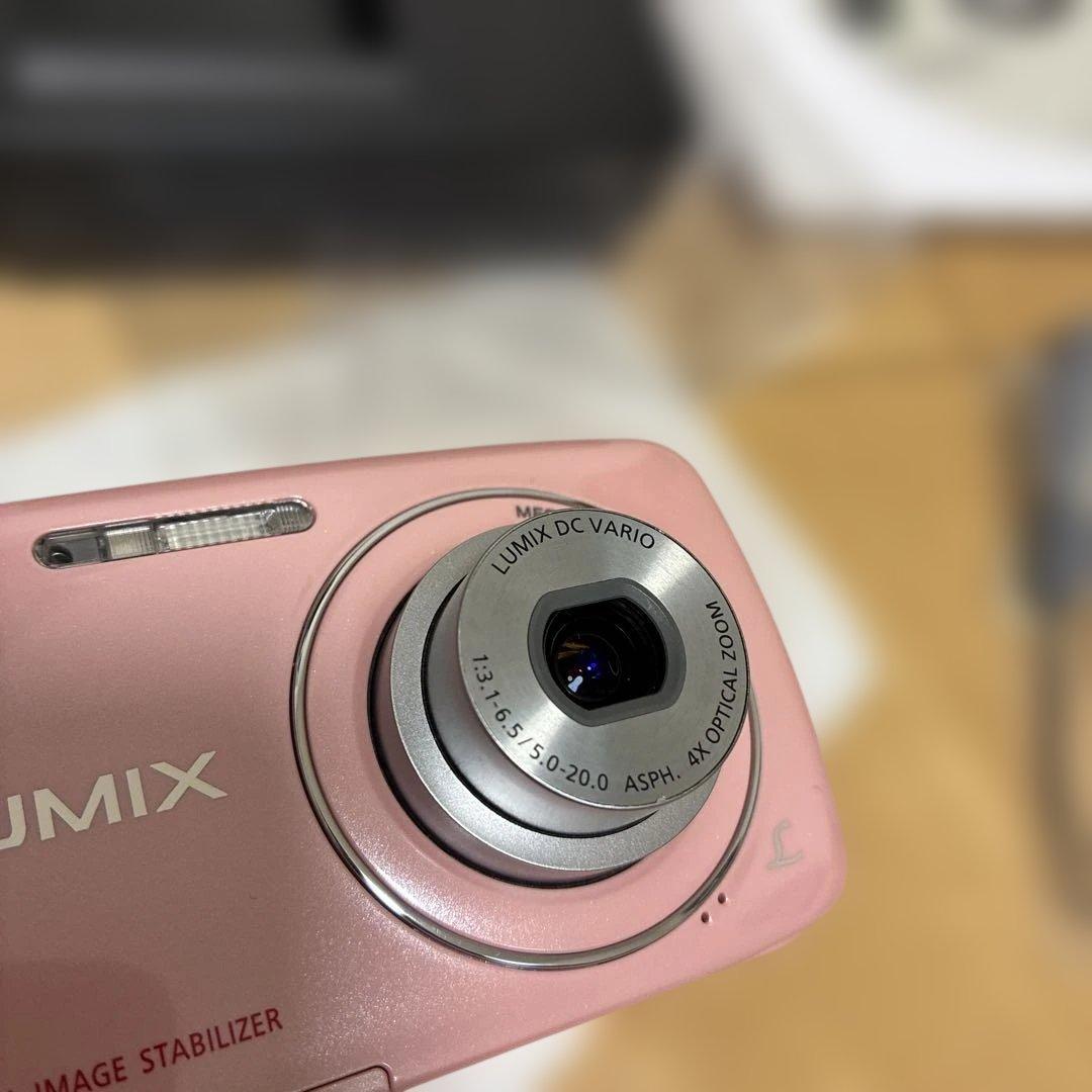 Panasonic LUMIX DMC-S1 ピンク　中古美品　付属品付き
