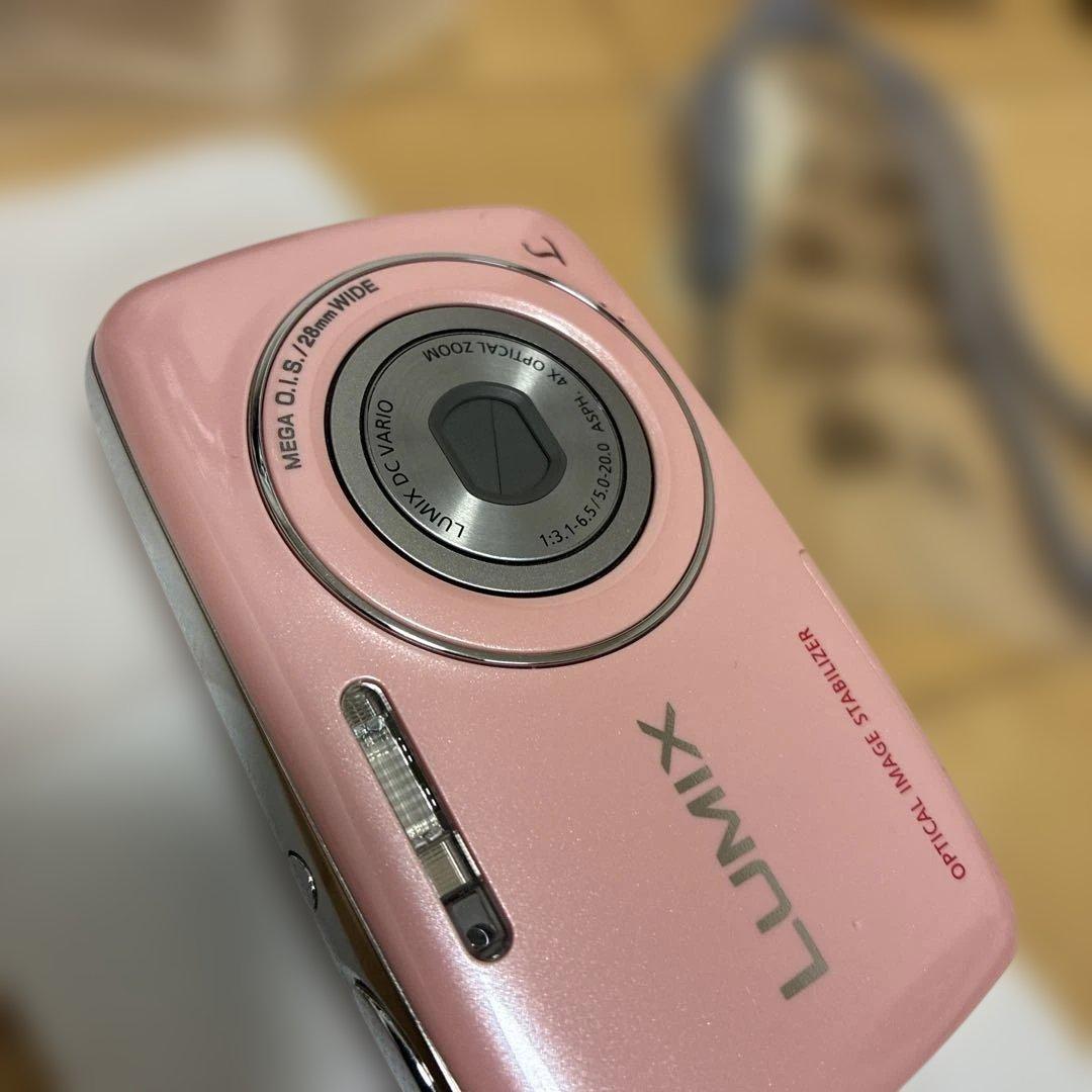 Panasonic LUMIX DMC-S1 ピンク　中古美品　付属品付き