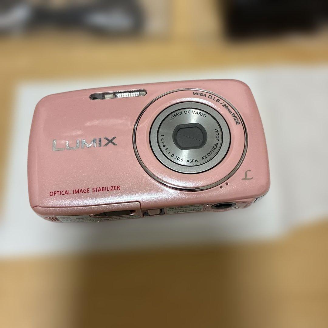 Panasonic LUMIX DMC-S1 ピンク　中古美品　付属品付き