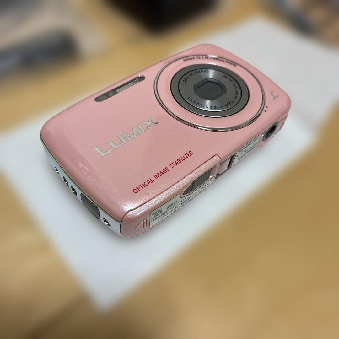 Panasonic LUMIX DMC-S1 ピンク　中古美品　付属品付き