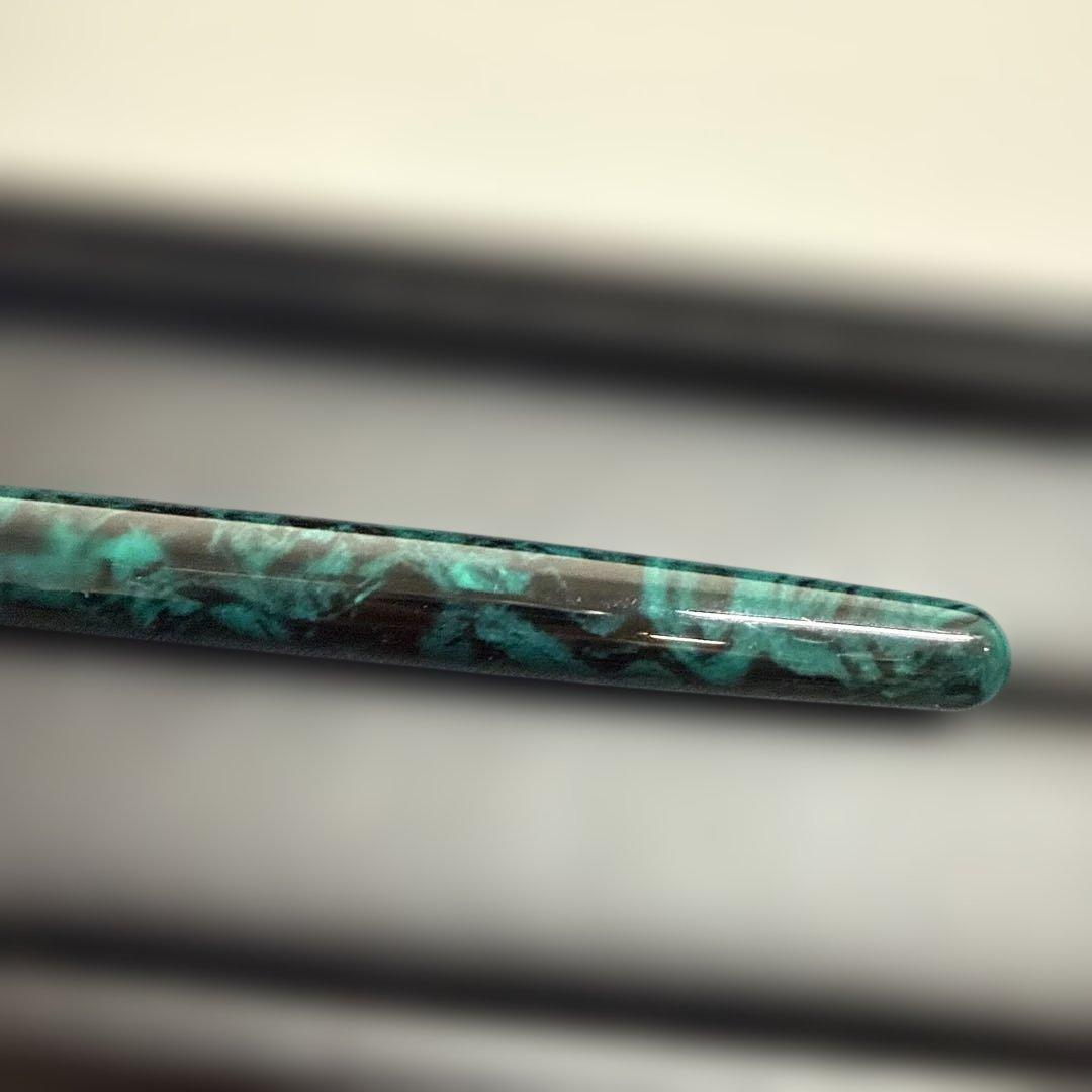PARKER パーカー 万年筆 ソネット パターンラック グリーン 18K/M
