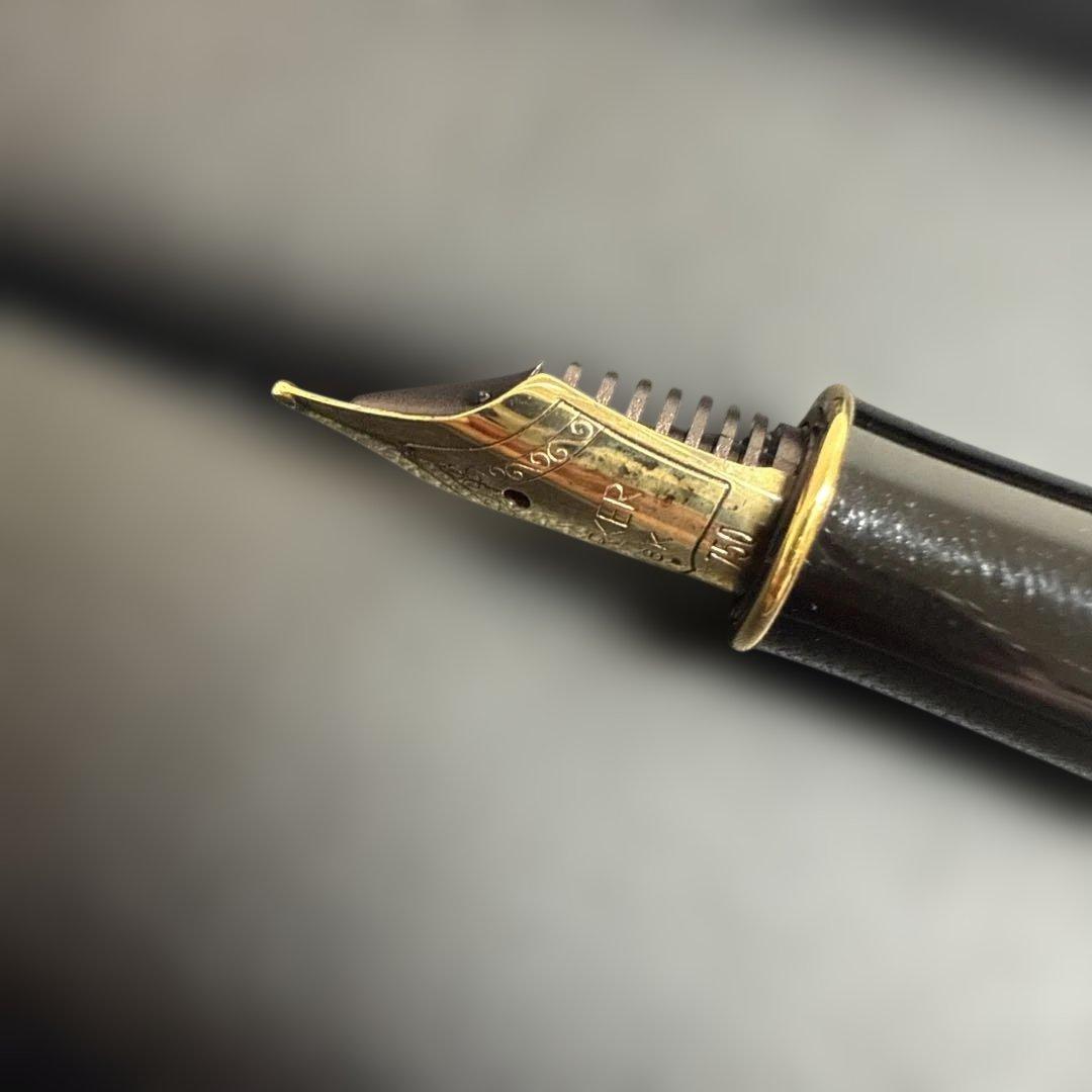 PARKER パーカー 万年筆 ソネット パターンラック グリーン 18K/M