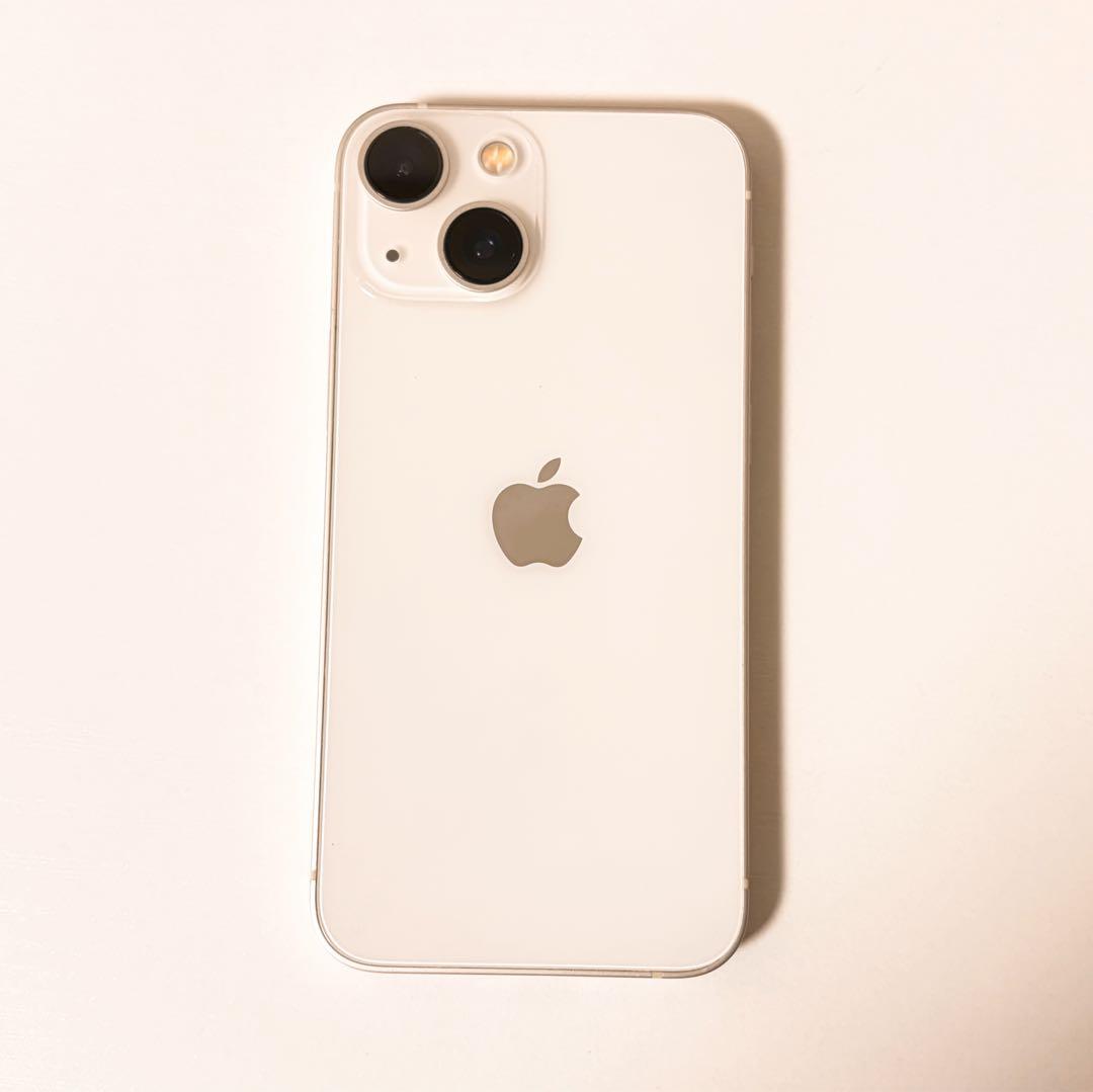 【美品】Apple iPhone 13 mini スターライト 128GB