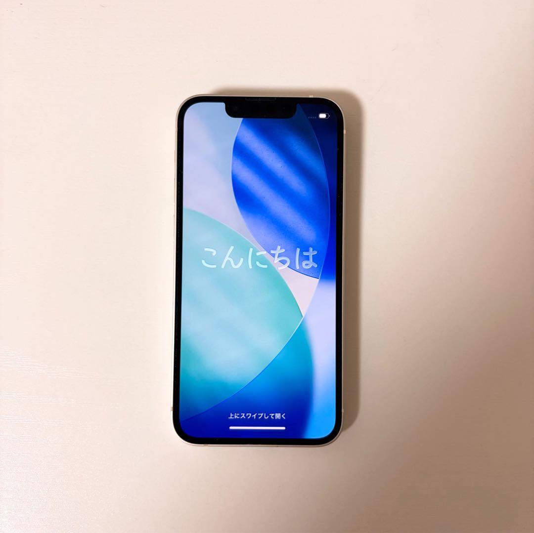 【美品】Apple iPhone 13 mini スターライト 128GB