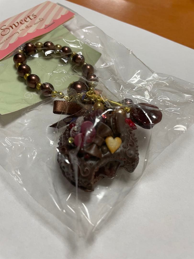 Myaa Sweets 様　姫おやつチョコケーキバッグチャーム