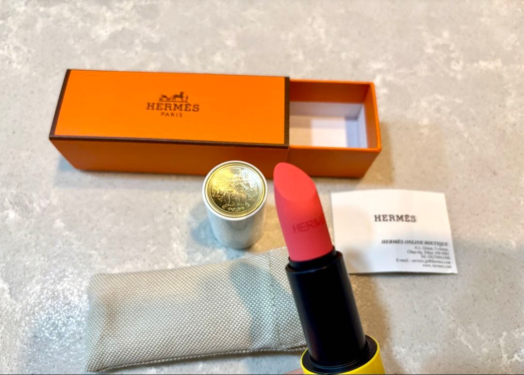 【限定】完売品 HERMES ルージュ ア レーヴル マット 27