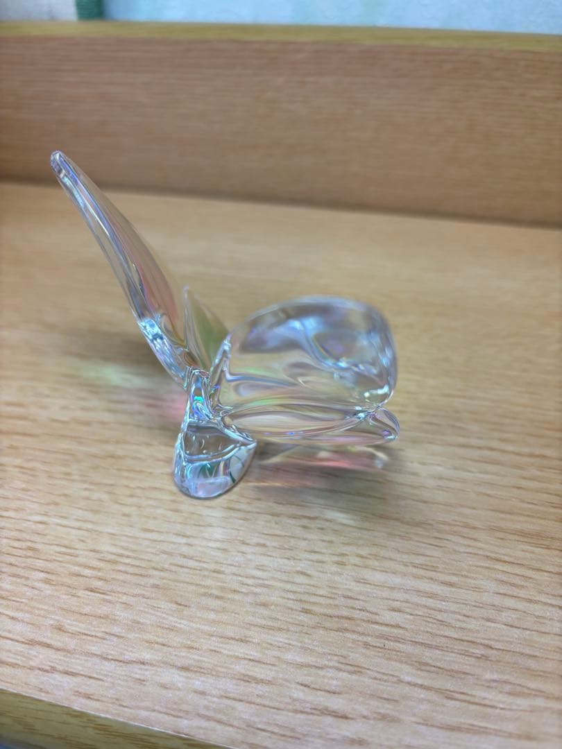 【未使用】バカラ ラッキーバタフライ イリゼクリア 箱・カード付