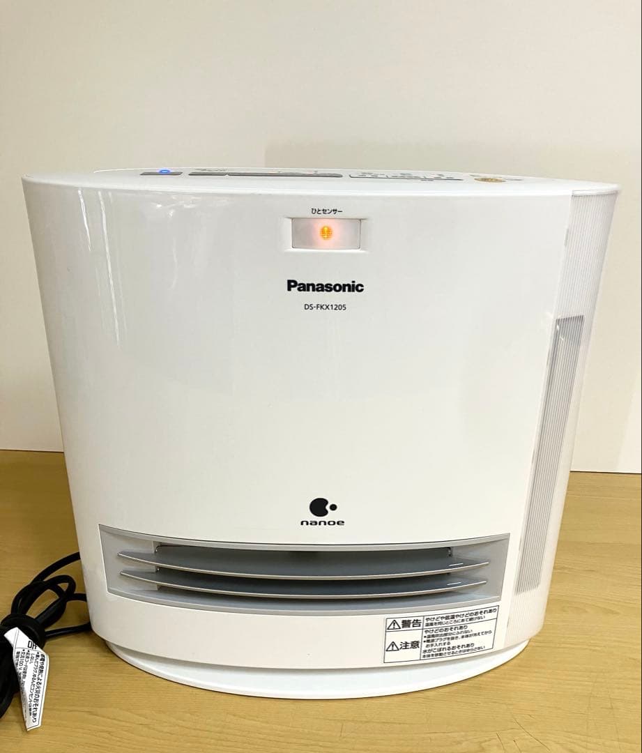 Panasonic 加湿機能付セラミックファンヒーター 【2021年製】