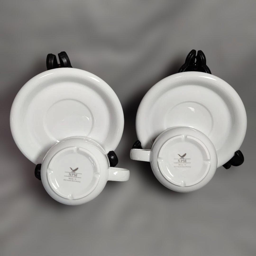 マイセン NPM カップ&ソーサー2客 未使用