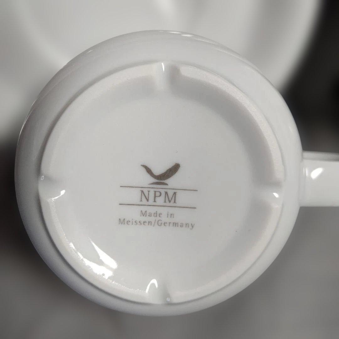 マイセン NPM カップ&ソーサー2客 未使用