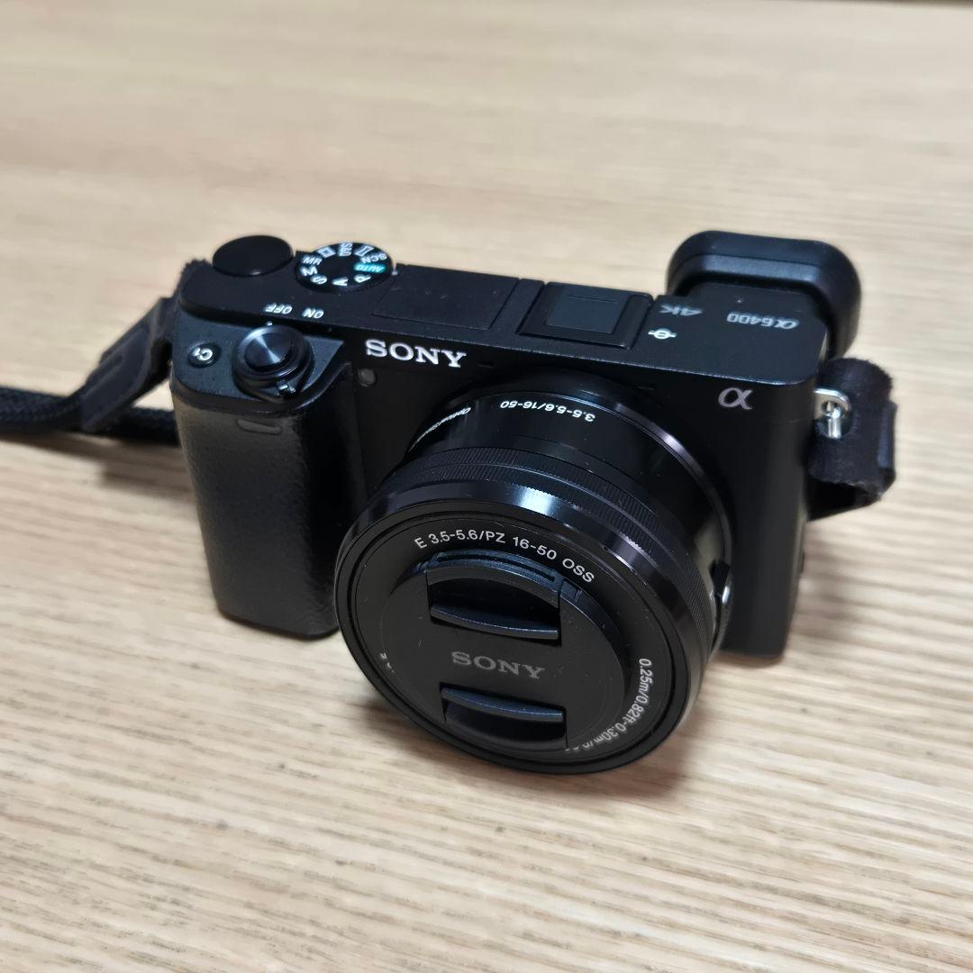 SONY α6400 ミラーレスカメラ E 16-50mmレンズ付き